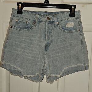 Wild Fable Light Blue Distressed Jean Shorts